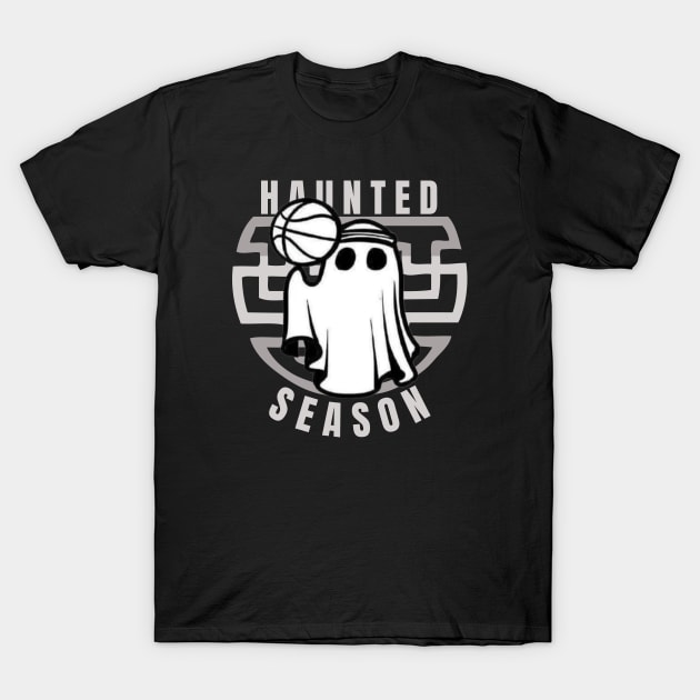 Basketball - Ghost T-Shirt by Blackpumpkins